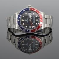 Rolex GMT MASTER PEPSI Stainless Steel Watch - Sold for $9,600 on 10-26-2024 (Lot 209).jpg